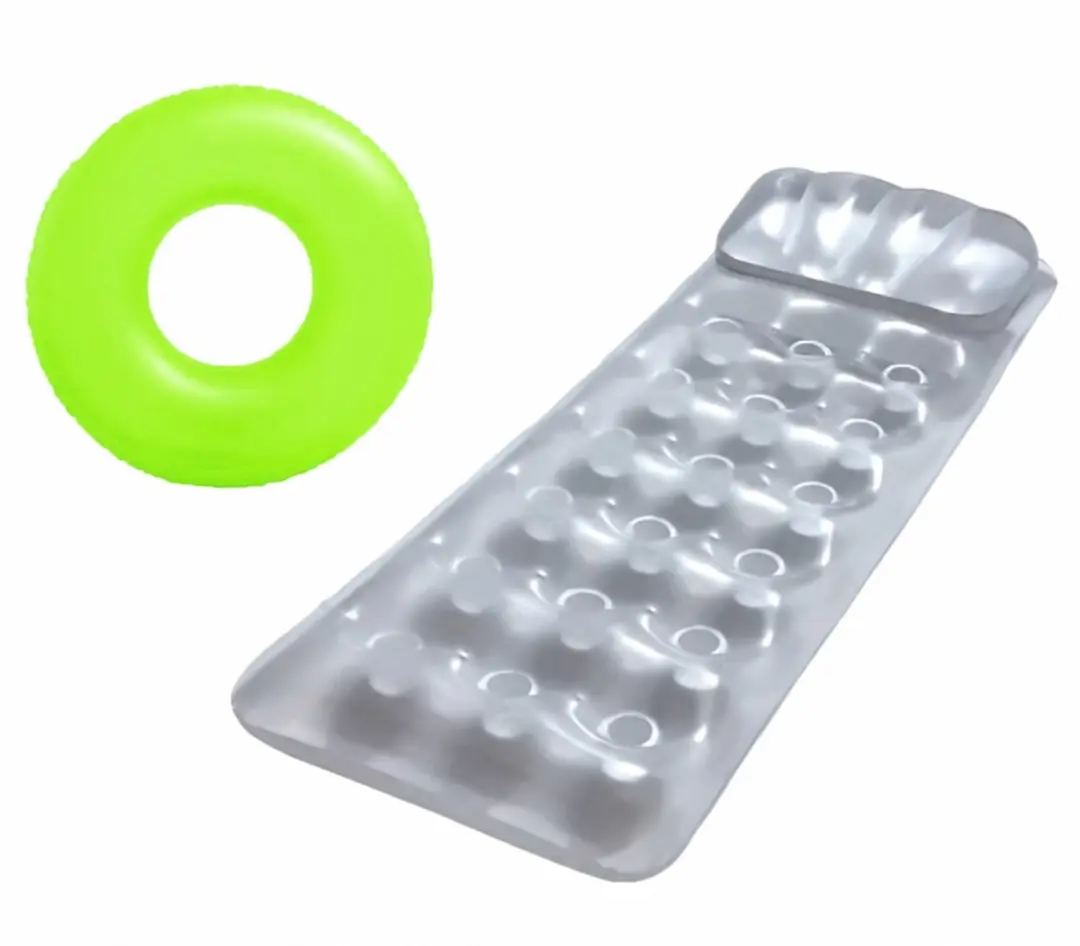 Intex Combi Set Pocket Luchtbed 188x71cm + Zwemband 91cm