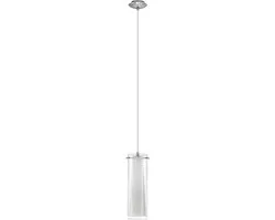 Eglo Pinto Hanglamp 5 Lichts - Chroom/Wit