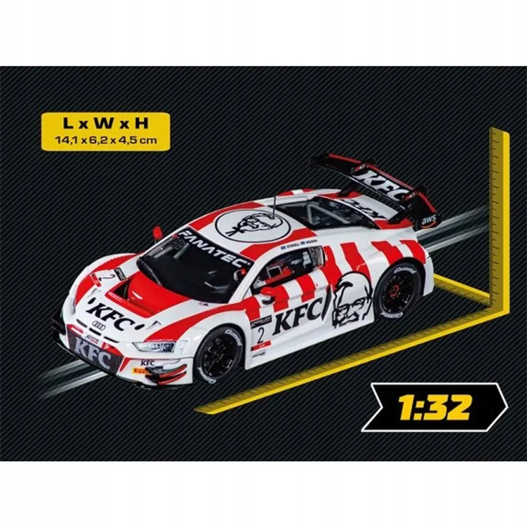 Carrera Audi R8 LMS GT3 evo II No.2 Speelgoedauto - Multi
