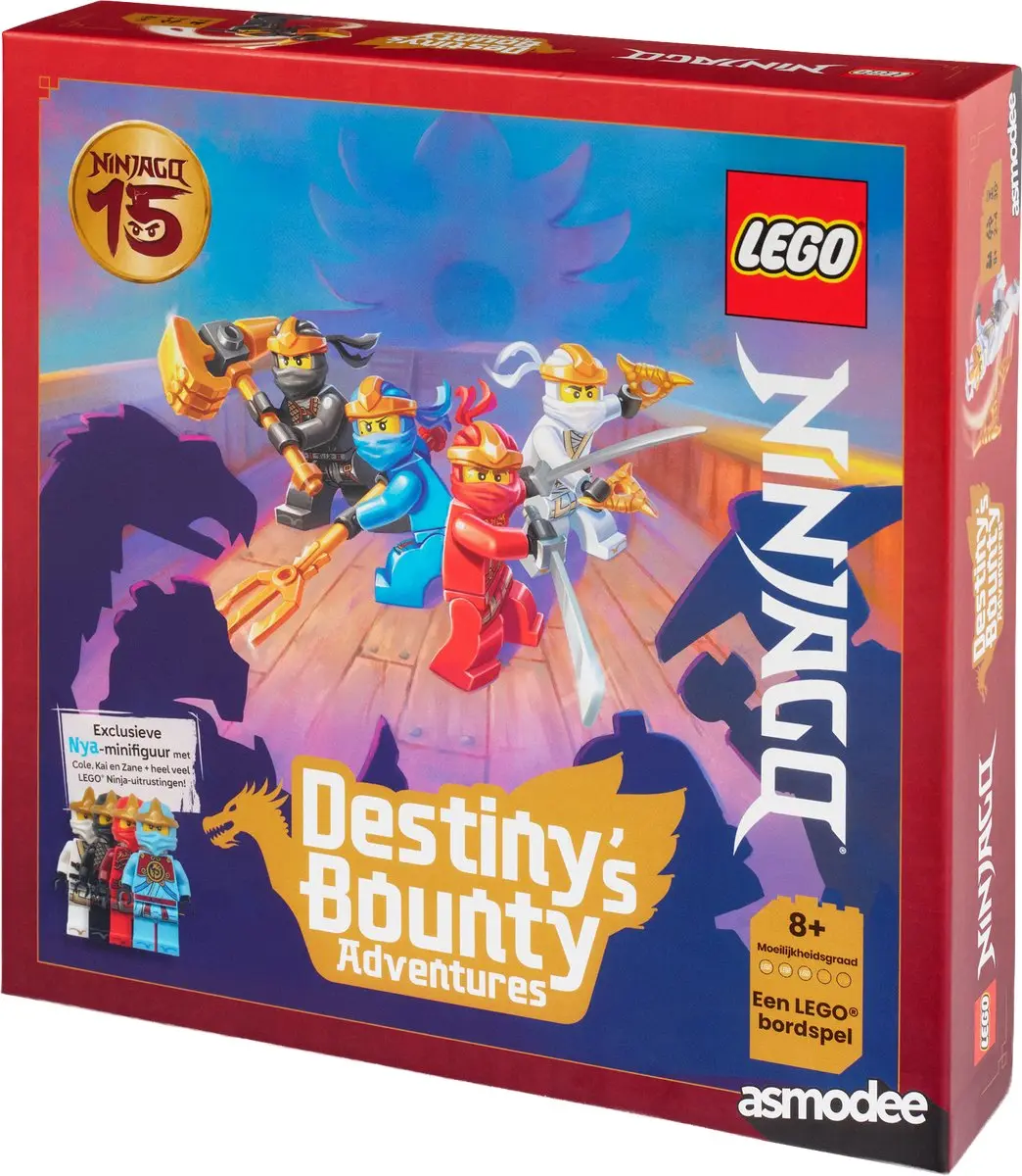 Asmodee LEGO Ninjago Destiny's Bounty Adventure - 2-4 Spelers