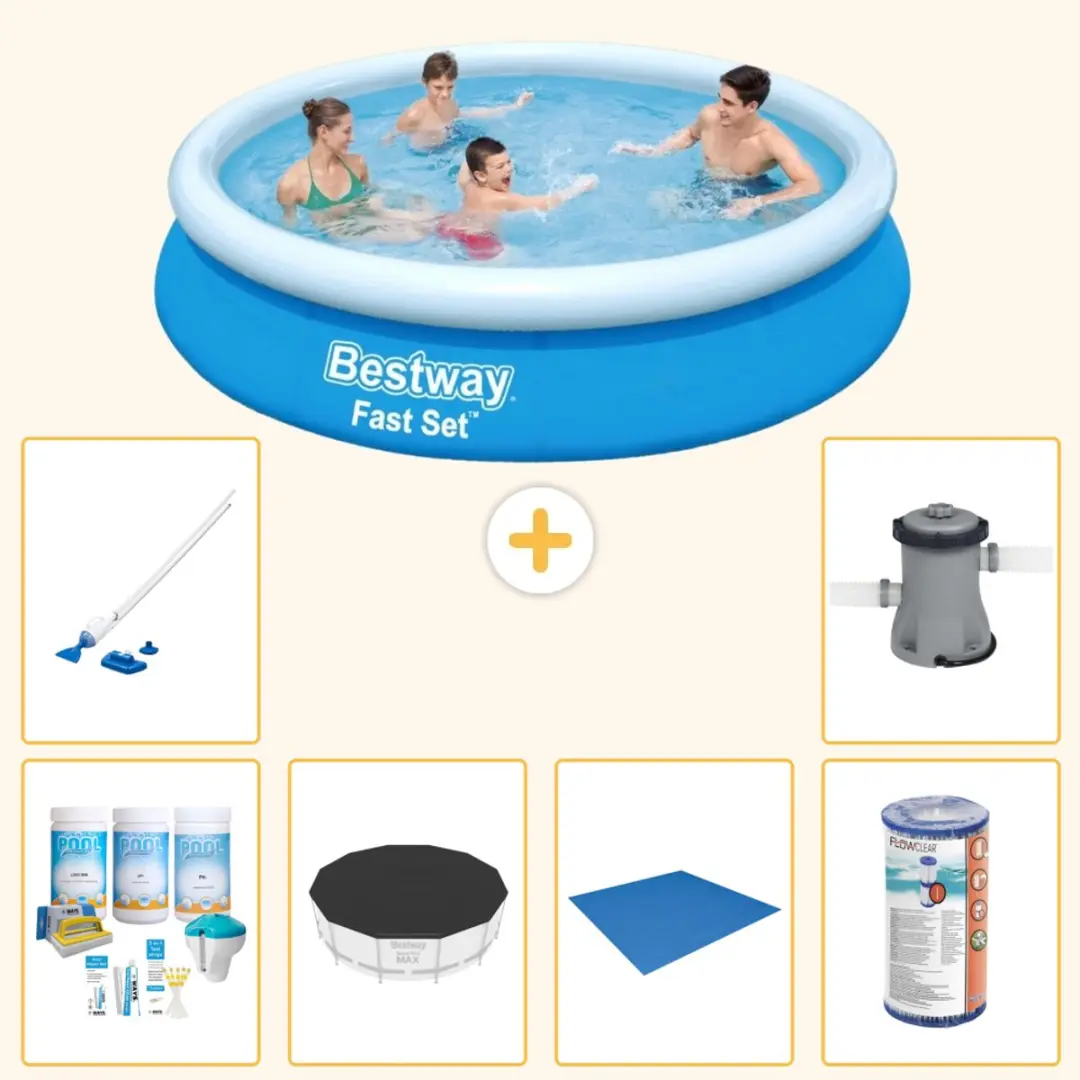 Bestway Fast Set Zwembad 366x76cm