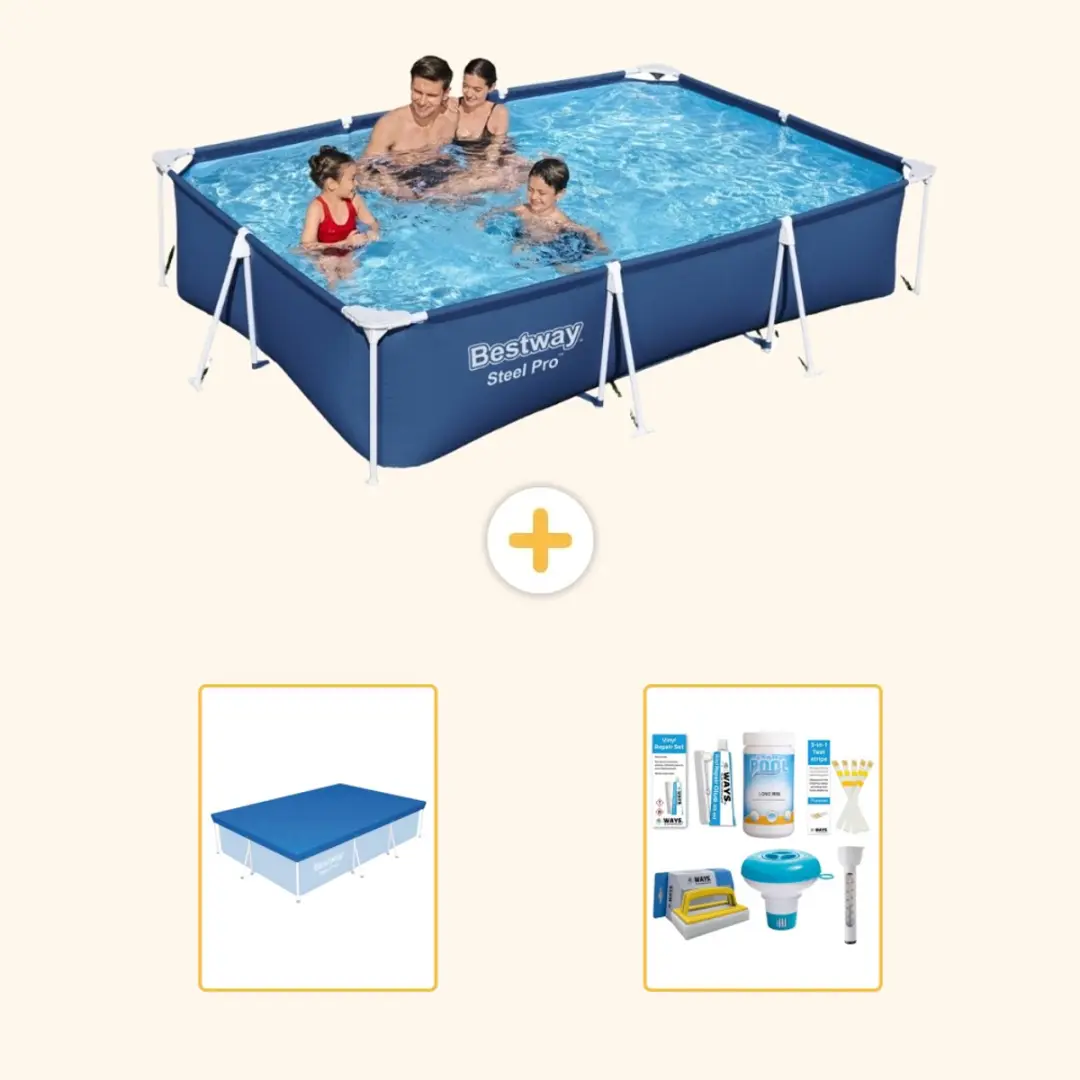 Bestway Steel Pro Zwembad 300x201x66cm