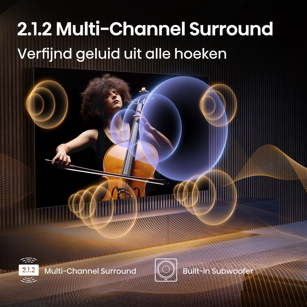 Hisense 100U7Q PRO - 100 inch - 4K MiniLED - 2025