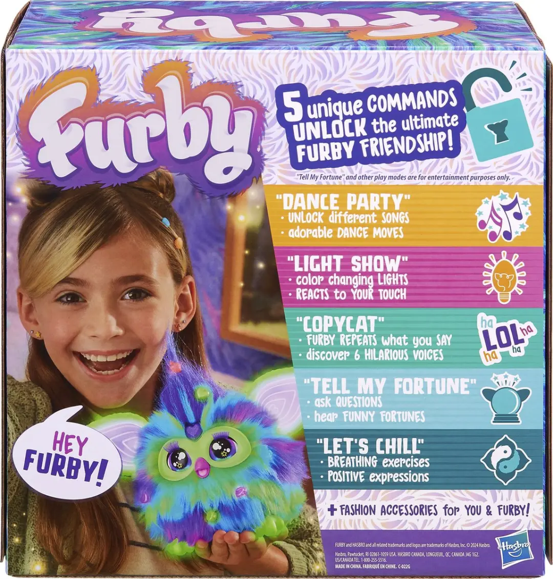 Hasbro Furby Galaxy - Blauw/ Groen