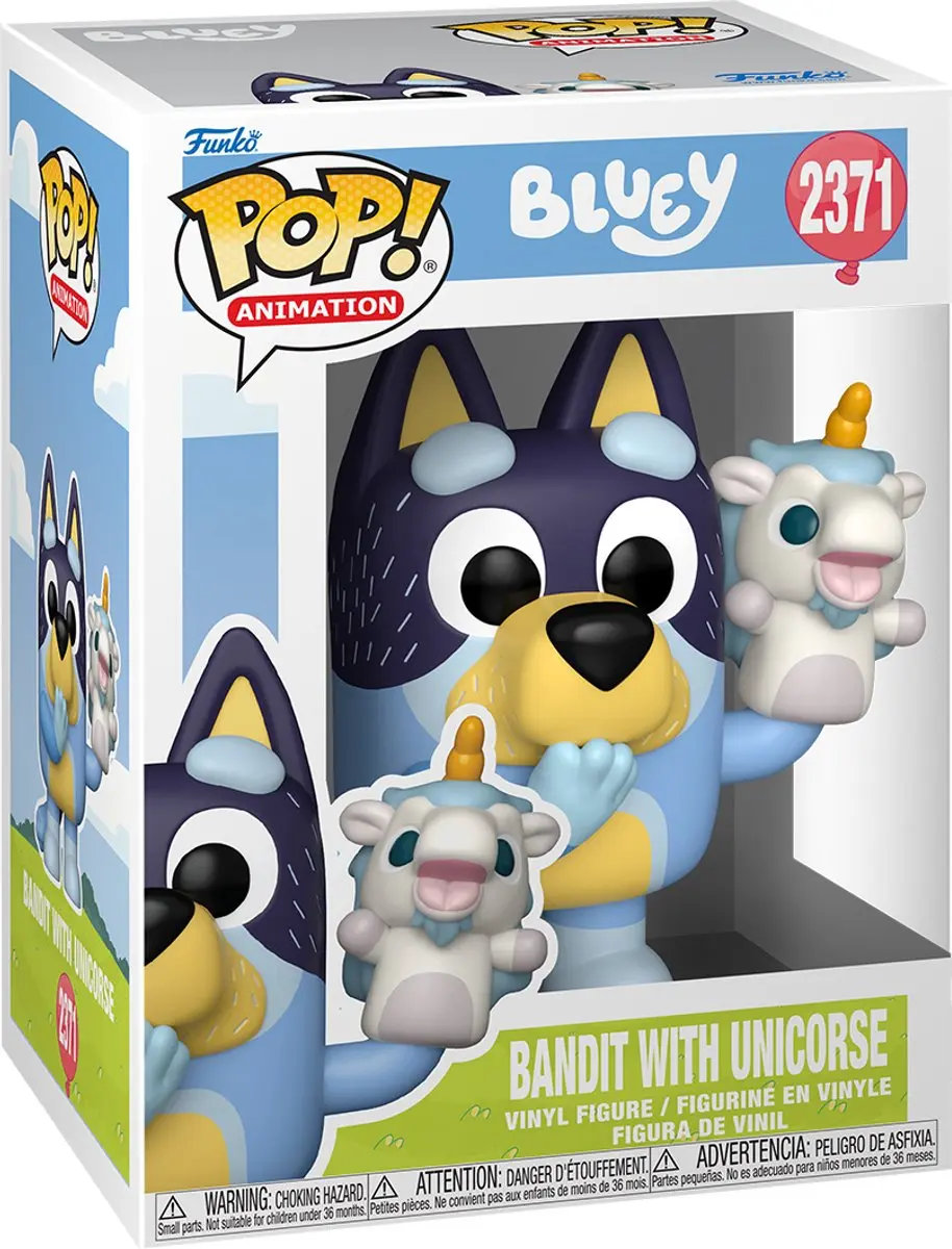 Funko Pop! Bluey Bandit Unicourse Specialty Series