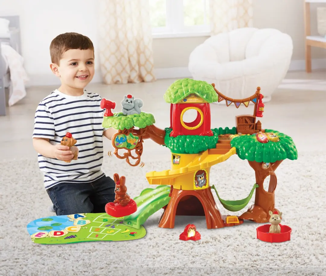 VTech Zoef Zoef Dieren Boomhut Ontdek & Speel - Multicolor