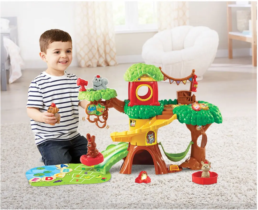VTech Zoef Zoef Dieren Boomhut Ontdek & Speel - Multicolor