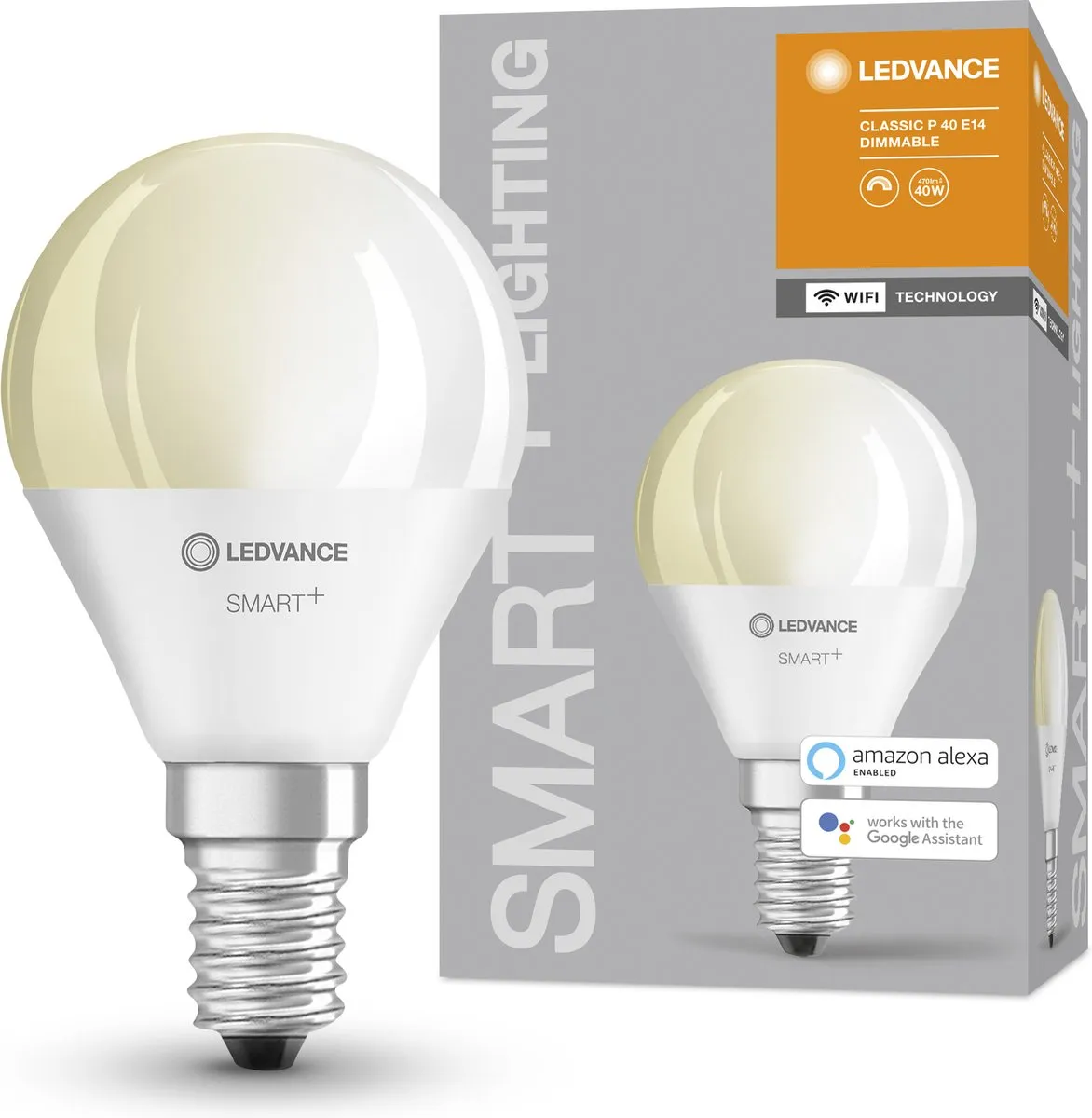 LEDVANCE SMART+ WiFi Mini Bulb E14 Warm Wit 5W