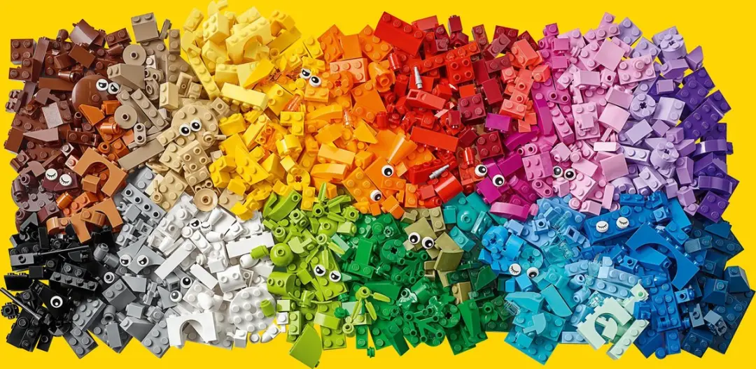LEGO Classic Stenen en Dieren 11011 - 1500 Stukken - Multikleur