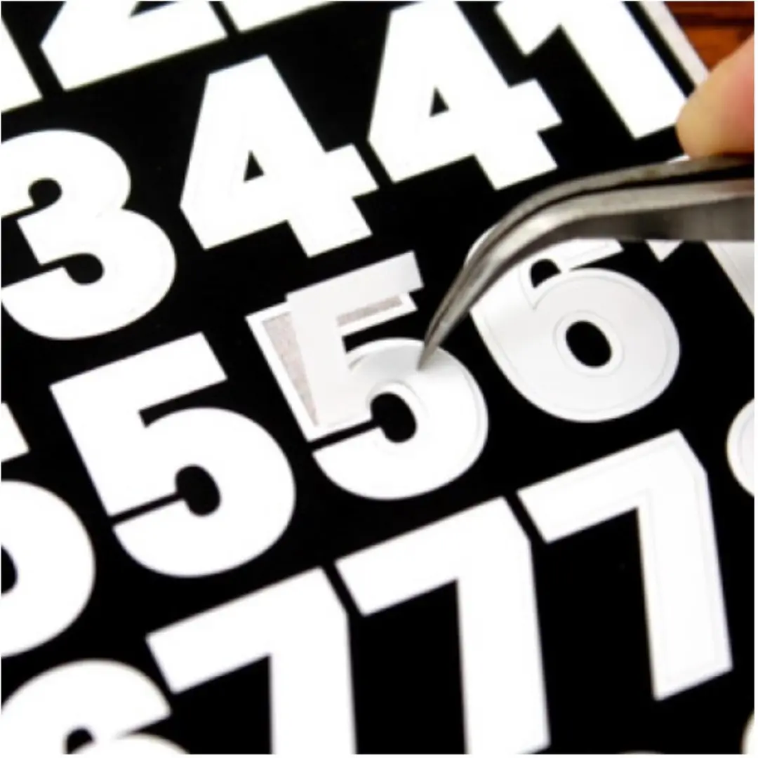 Herma Alfabet Stickers A-Z 15mm - 2 Vellen - Mat Wit - Watervast
