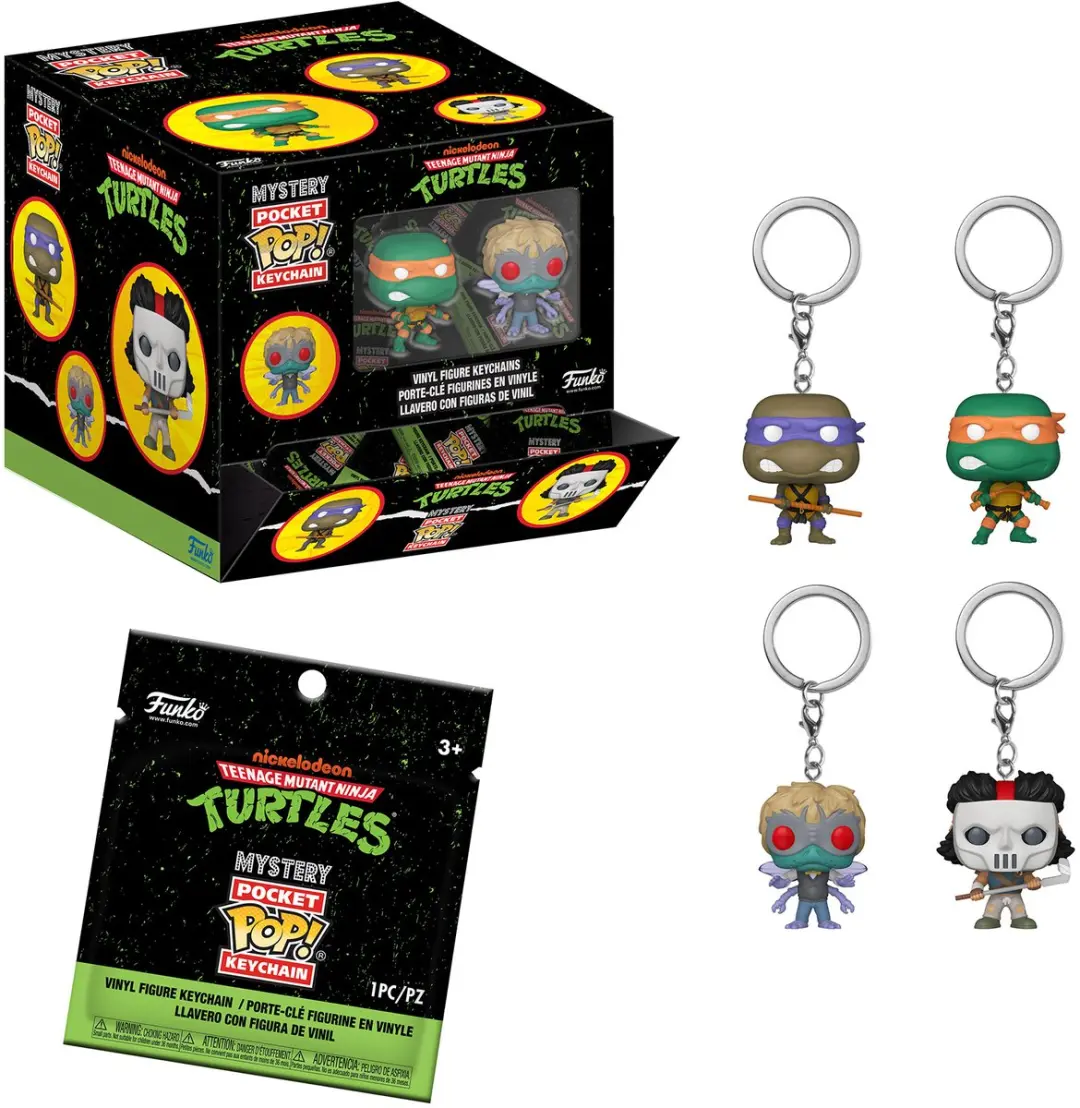 Funko POP! TMNT Keychain - 12 Stuks (Blind)