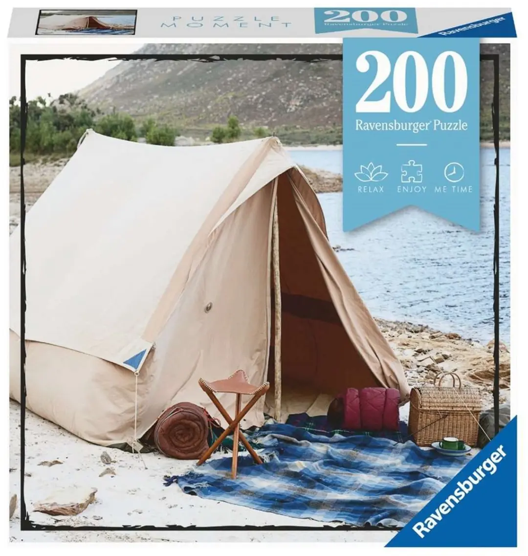 Ravensburger Puzzle Moment Camping 200 Stuks