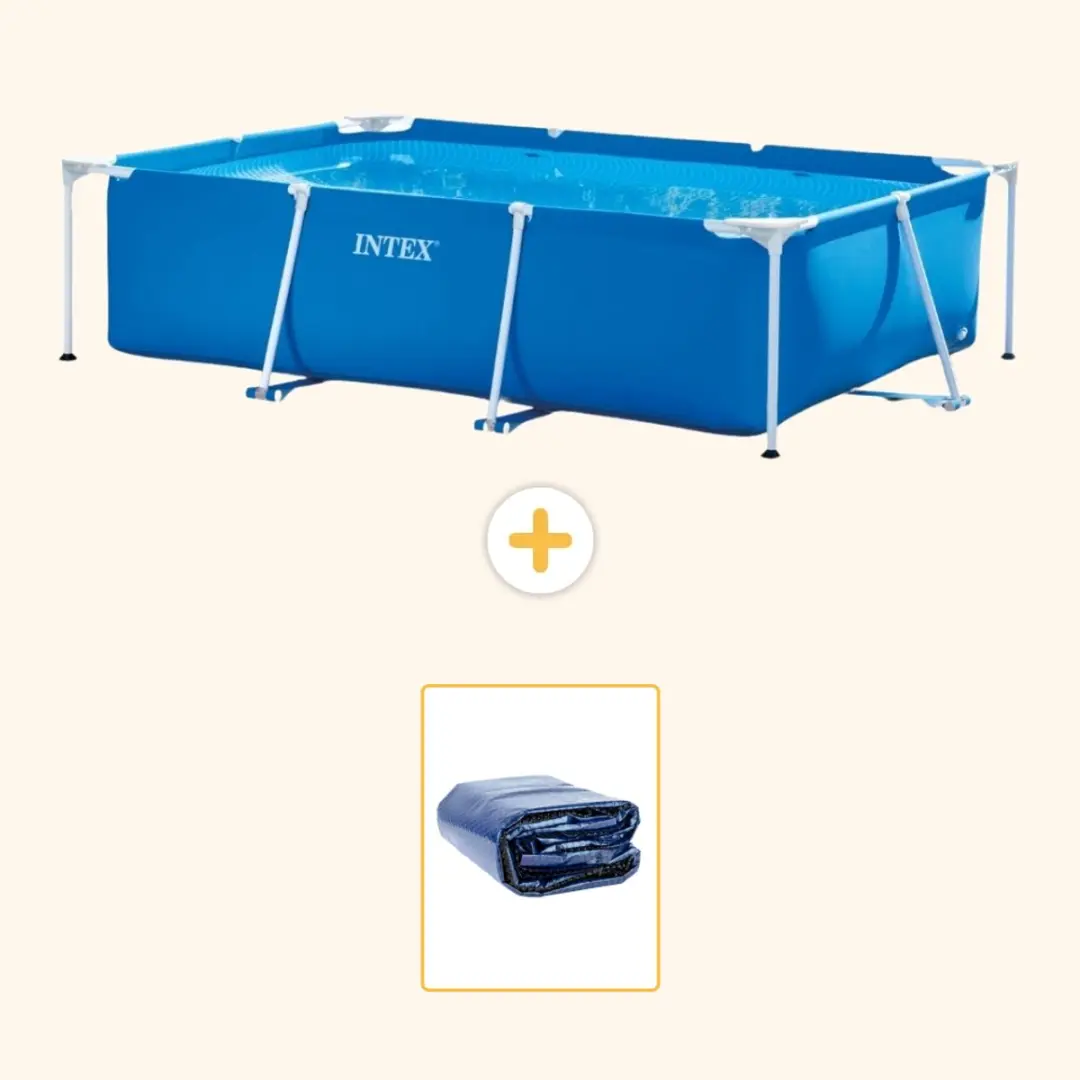 Intex Rechthoekig Frame Zwembad 300x200x75cm