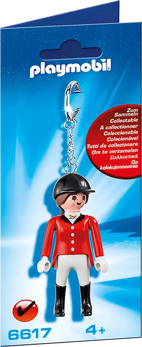 Playmobil Sleutelhanger Ruiter 6617 - Multicolor