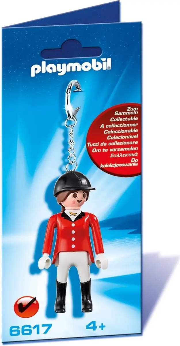 Playmobil Sleutelhanger Ruiter 6617