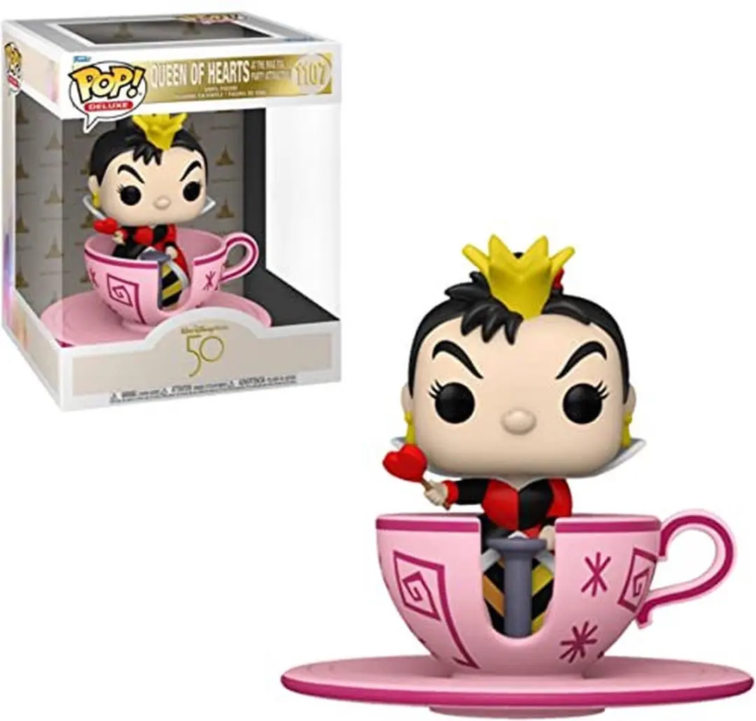 Funko Pop! Deluxe Queen of Hearts Mad Tea Party Attractie