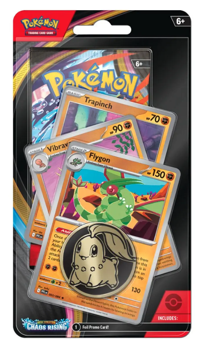 Pokémon TCG Chaos Rising Mega Evolution Blister