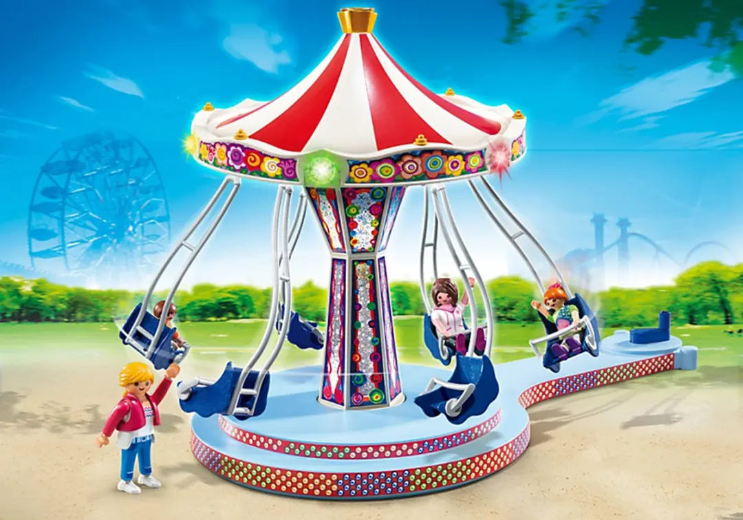 Playmobil Zweefmolen 5548 - 3x AA - afbeelding 6 van 6