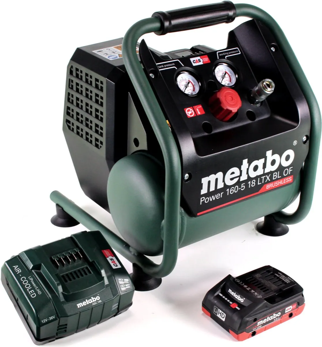 Metabo Power 160-5 18 LTX BL OF Accucompressor 18V - 8,0 bar - 5L