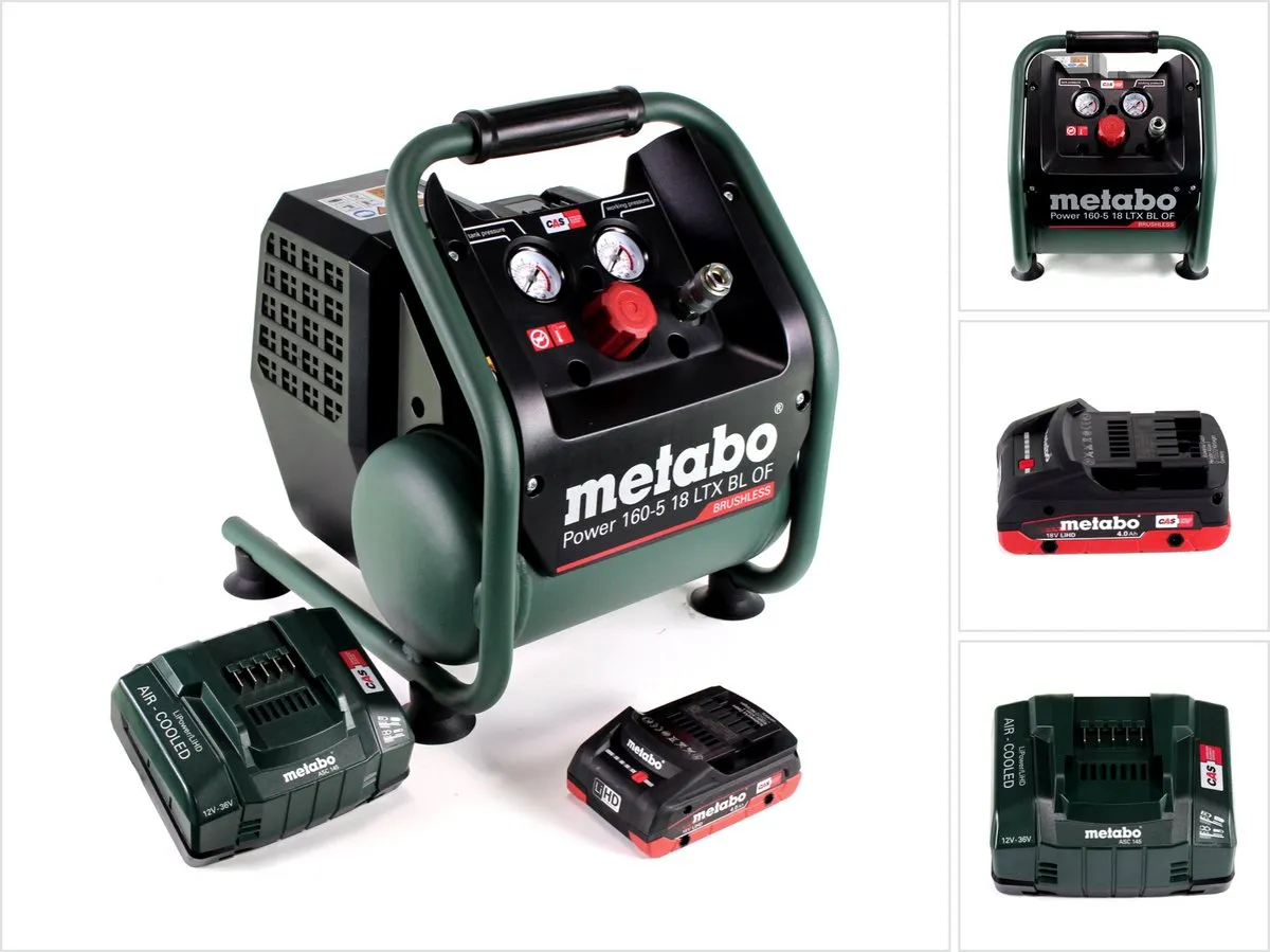 Metabo Power 160-5 18 LTX BL OF Accucompressor 18V