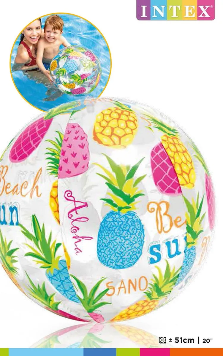 Intex Strandbal Lively Print 51cm - Multicolor