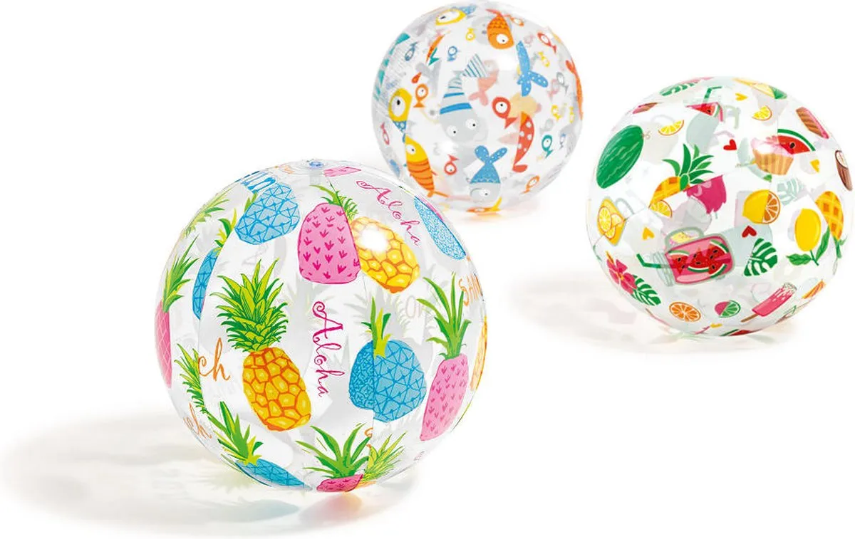 Intex Strandbal Lively Print 51cm - Multicolor