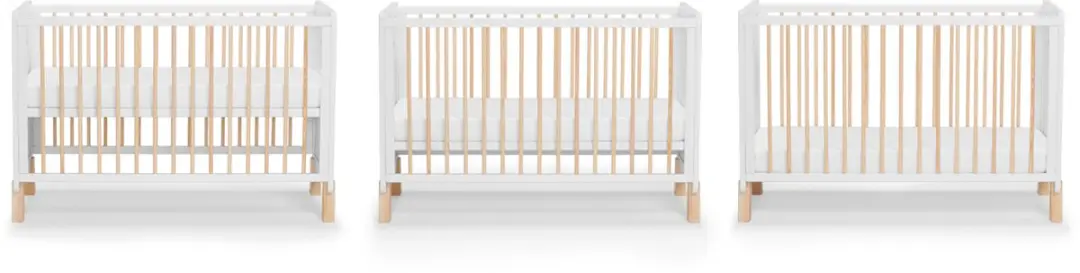 KinderKraft NICO Ledikant 120x60cm - Wit