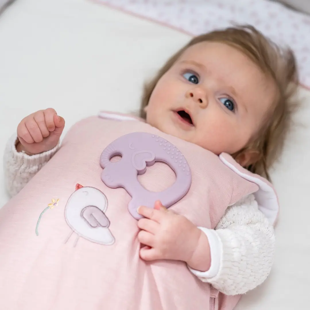 Nattou Baby Slaapzak Alice en Pomme 70cm - Oudroze - afbeelding 6 van 6