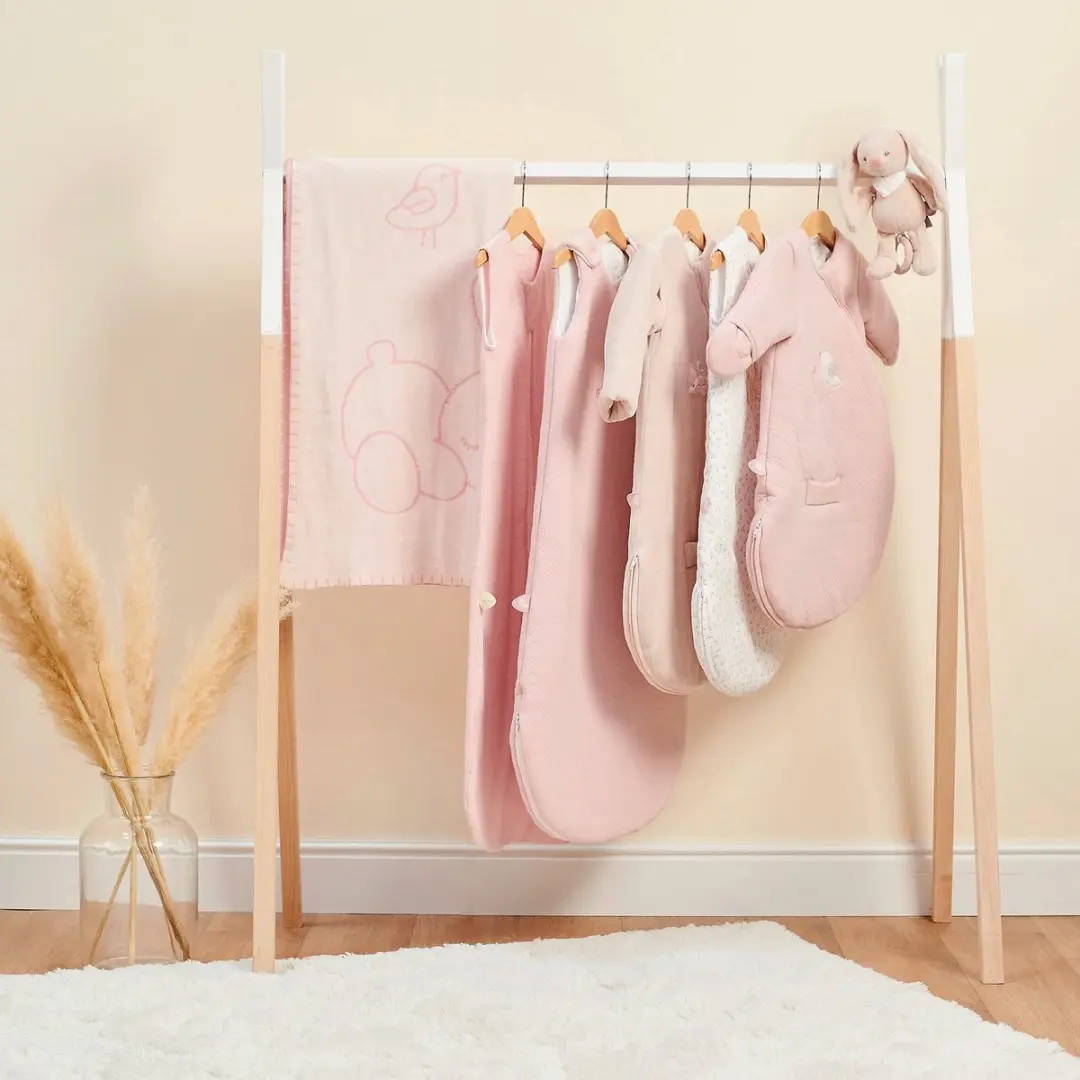 Nattou Baby Slaapzak Alice en Pomme 70cm - Oudroze