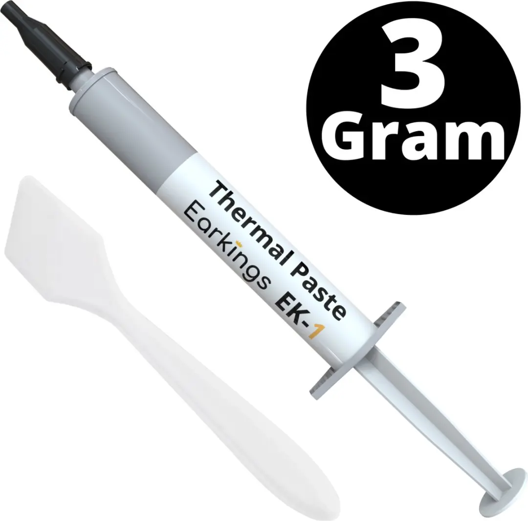 EarKings EKKP2199 Koelpasta CPU - 3ml - Grijs/Zilver