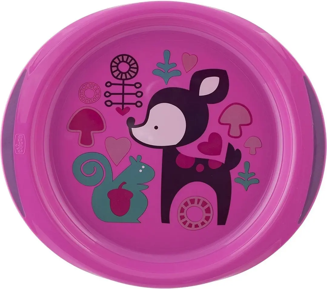 Chicco Bordenset Meisjes 24cm - Roze/Paars - afbeelding 3 van 4
