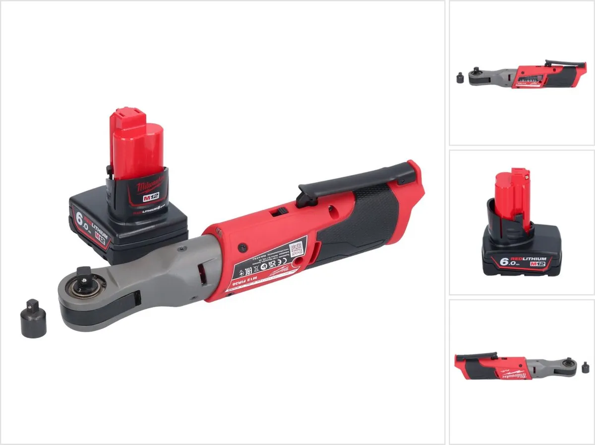 Milwaukee M12 FIR38-601 Snoerloze Ratel 75Nm