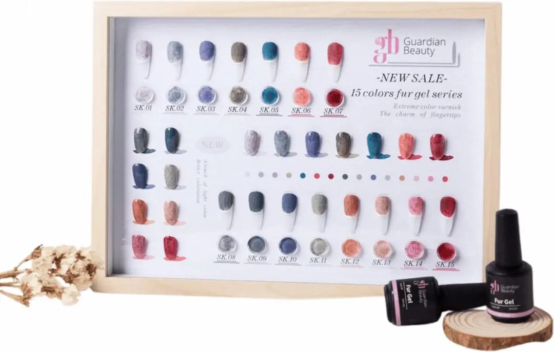 Guardian Beauty Miramer Gellak Set SK01-SK05 - 12 Stuks - 15ml