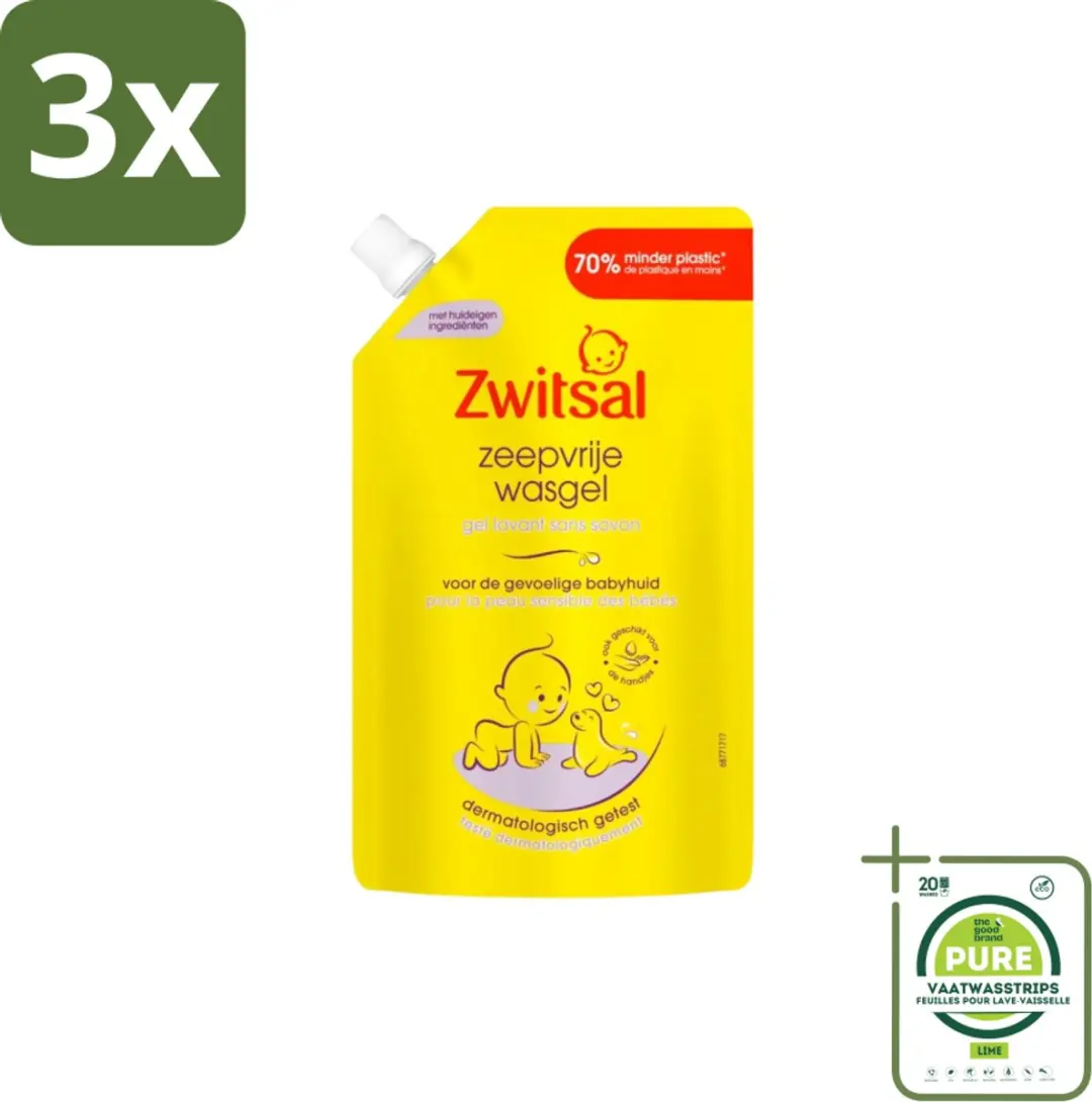 Zwitsal Wasgel Navulling 500ml