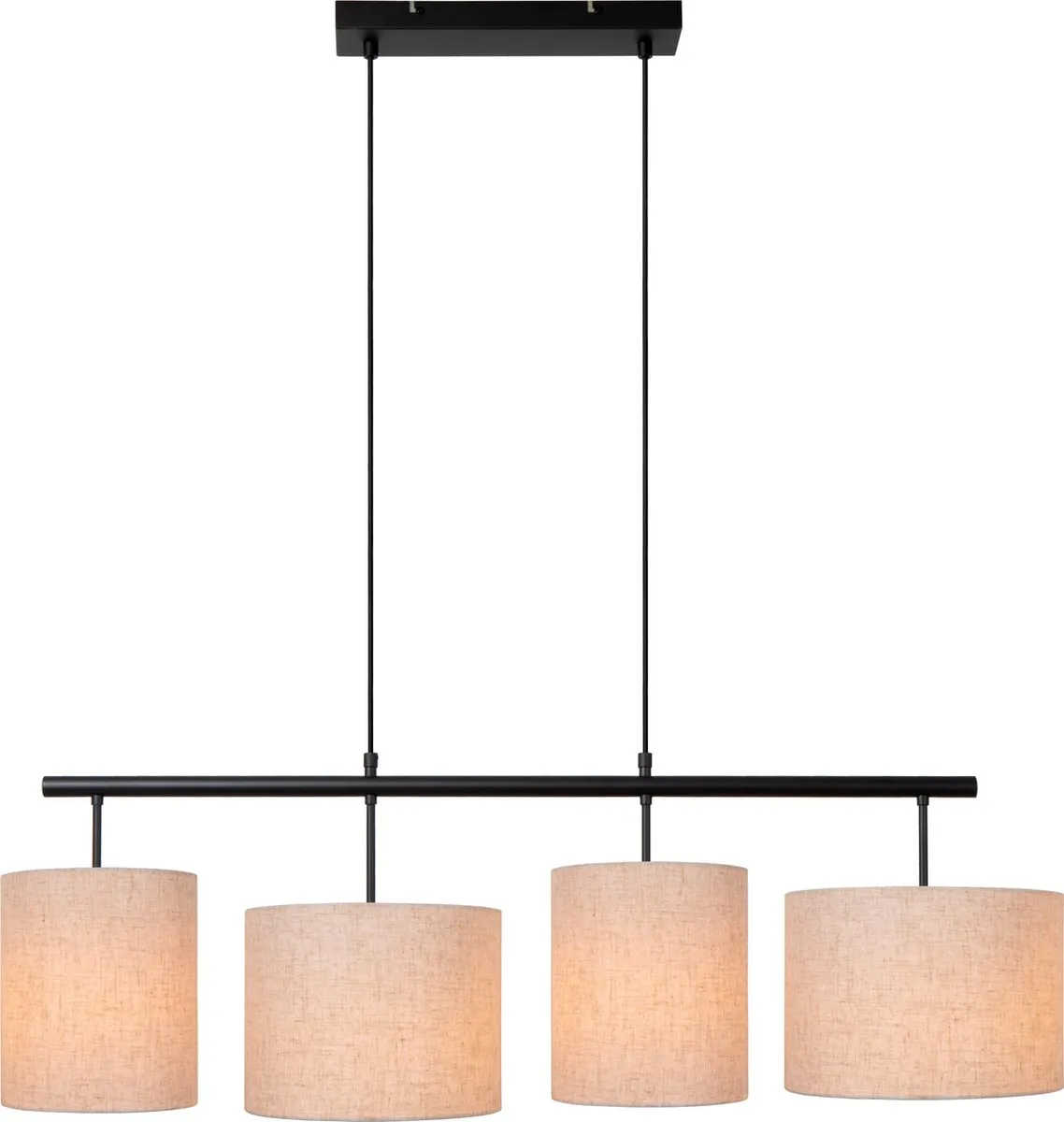 Lucide Maya Hanglamp 4xE27 Beige