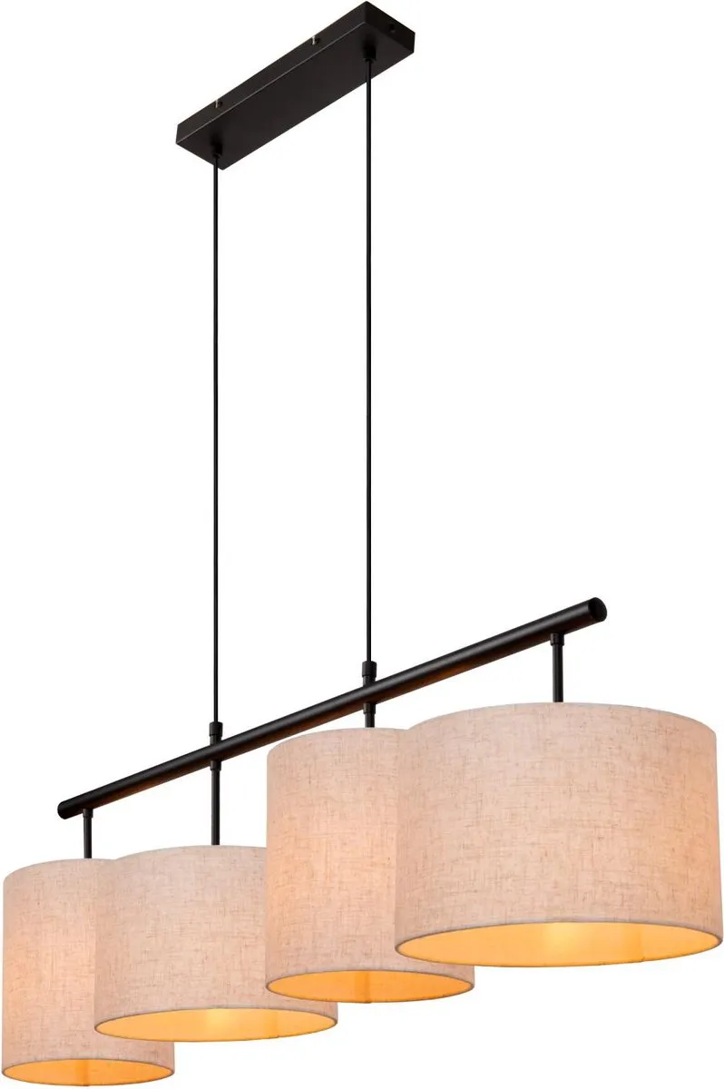 Lucide Maya Hanglamp 4xE27 Beige