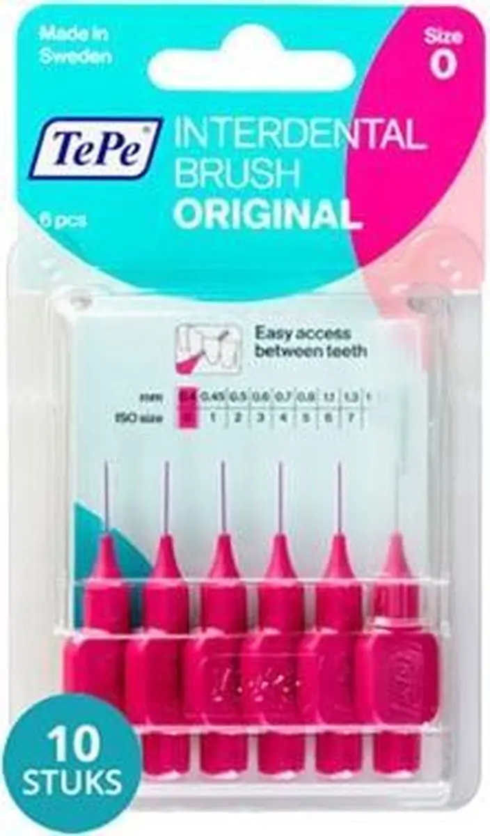 TePe Interdentale Ragers Original 0,4mm - 60 Stuks