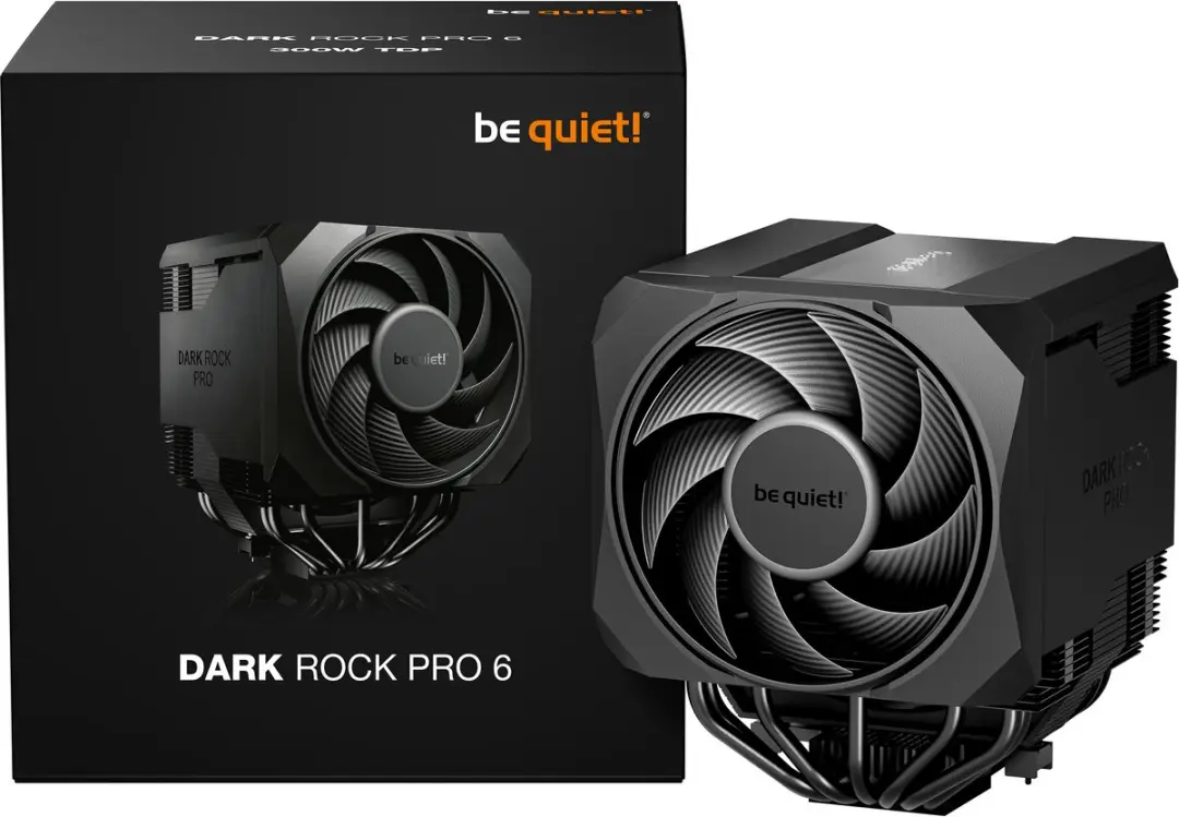 be quiet! Dark Rock Pro 6 BK048 CPU Koeler - 120mm/135mm PWM - Zwart