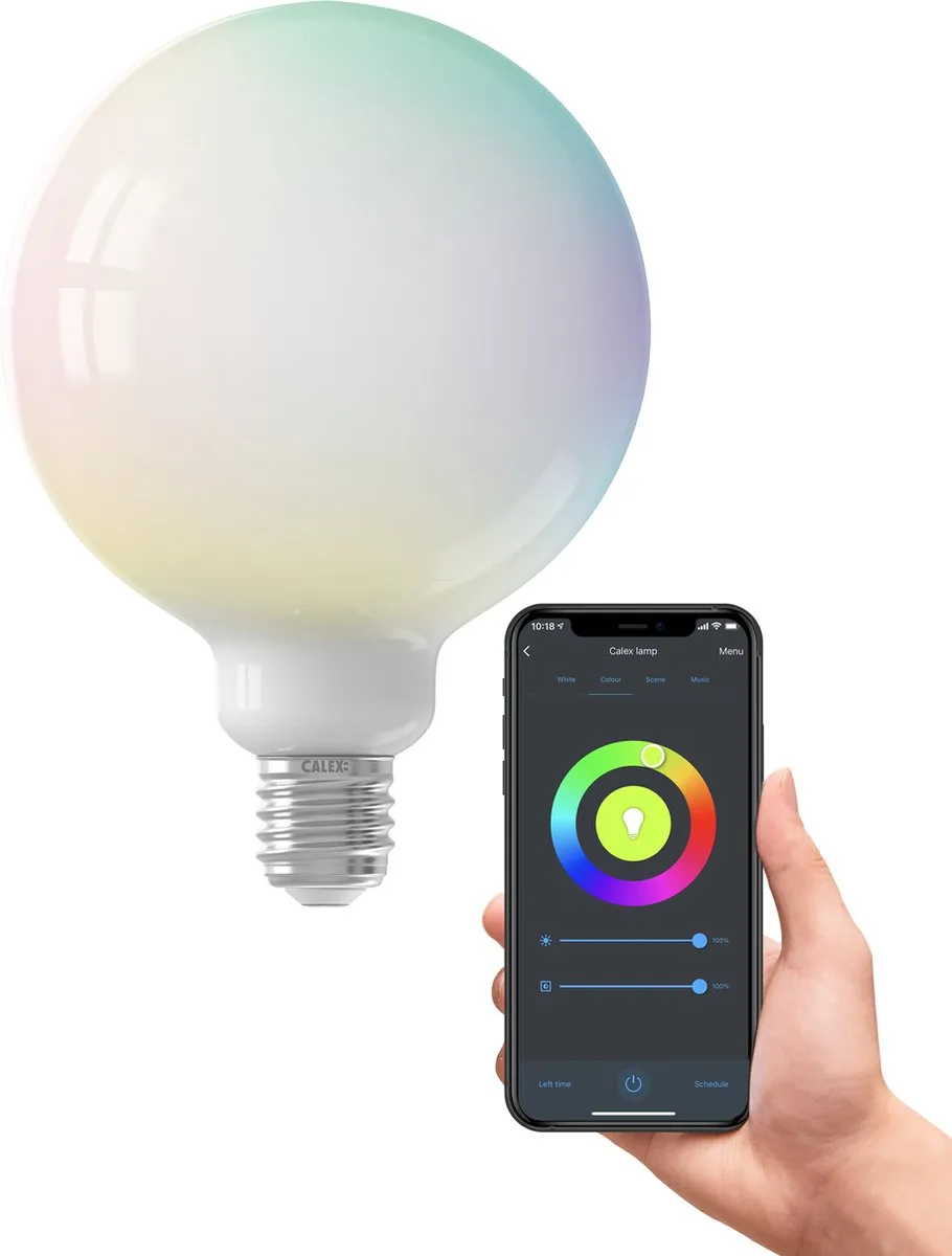 Calex Slimme LED Globe E27 5,5W