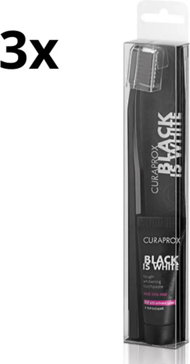 Curaprox Black is White Reisverzorgingsset