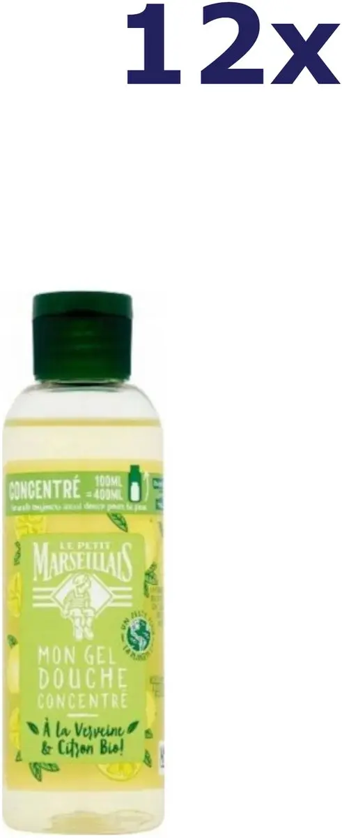 Le Petit Marseillais Verveine & Citron Douchegel 100ml