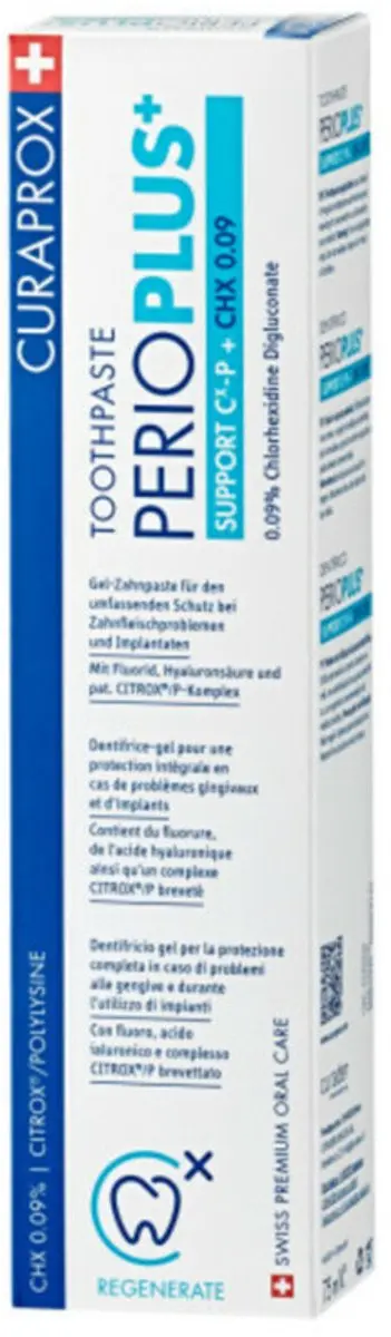 Curaprox Perio Plus Support Mondgel 75ml - 3 Stuks