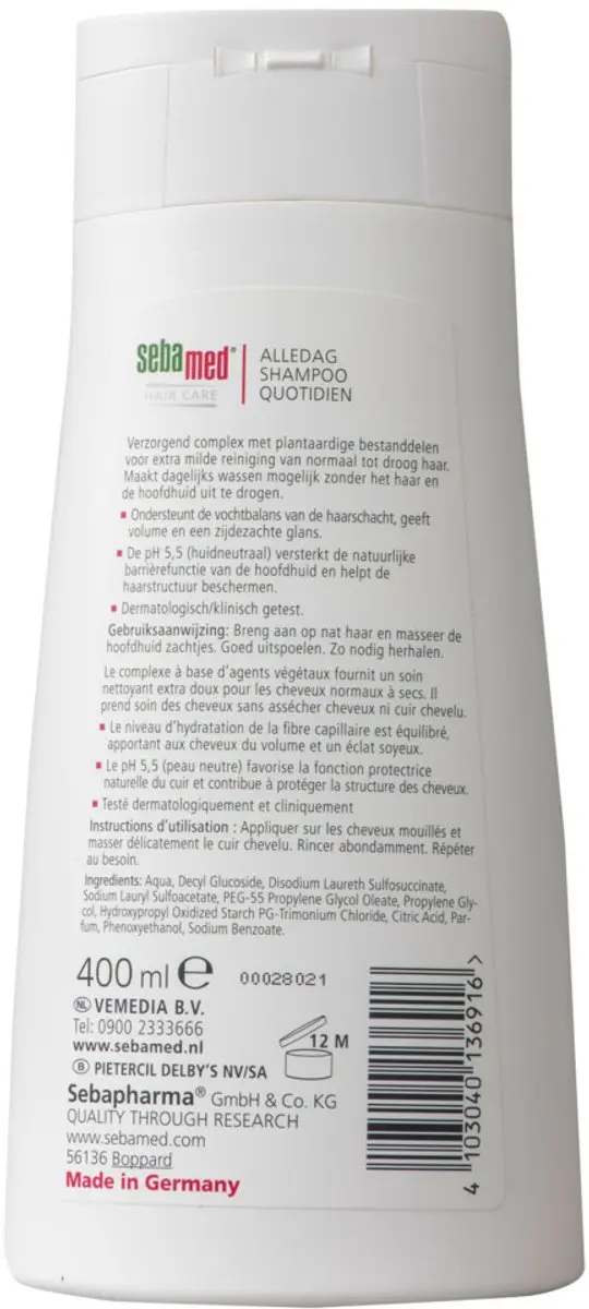 Sebamed Alledag Shampoo 2x400ml