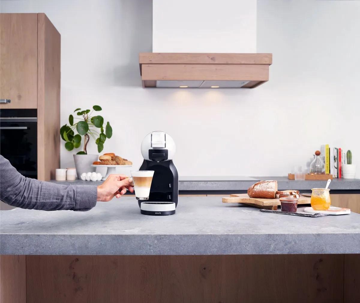 Krups NESCAFÉ Dolce Gusto MiniMe KP1208 Koffiezetapparaat - 1500W - Antraciet/Zwart - afbeelding 6 van 6