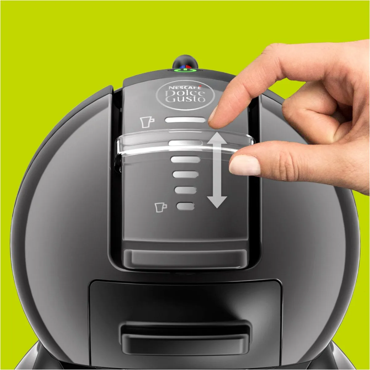 Krups NESCAFÉ Dolce Gusto MiniMe KP1208 Koffiezetapparaat - 1500W - Antraciet/Zwart
