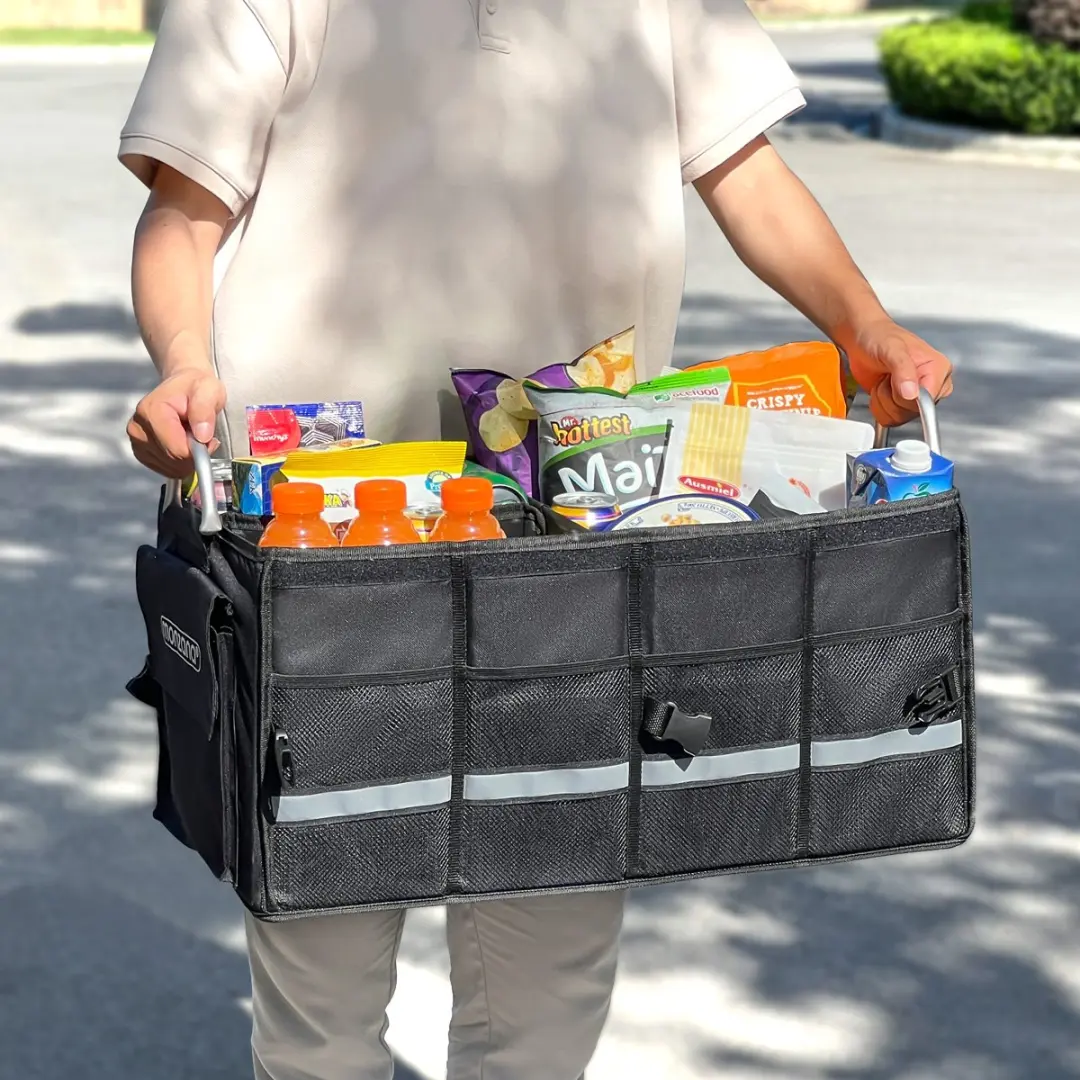 Monzana Kofferbak Organizer 68L - Zwart