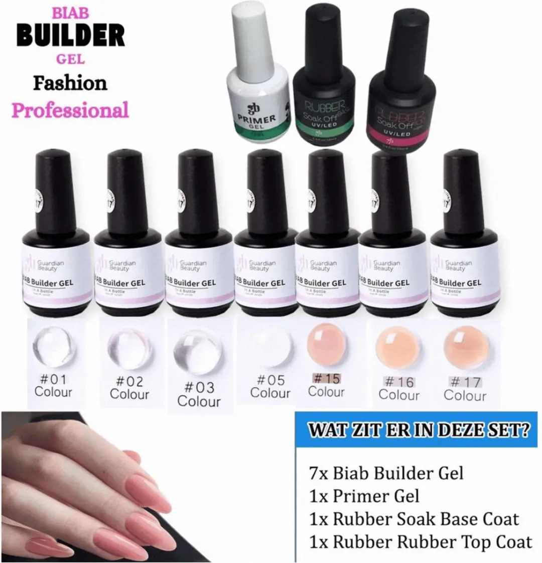 Guardian Beauty BIAB Builder Gel Set Aphrodite