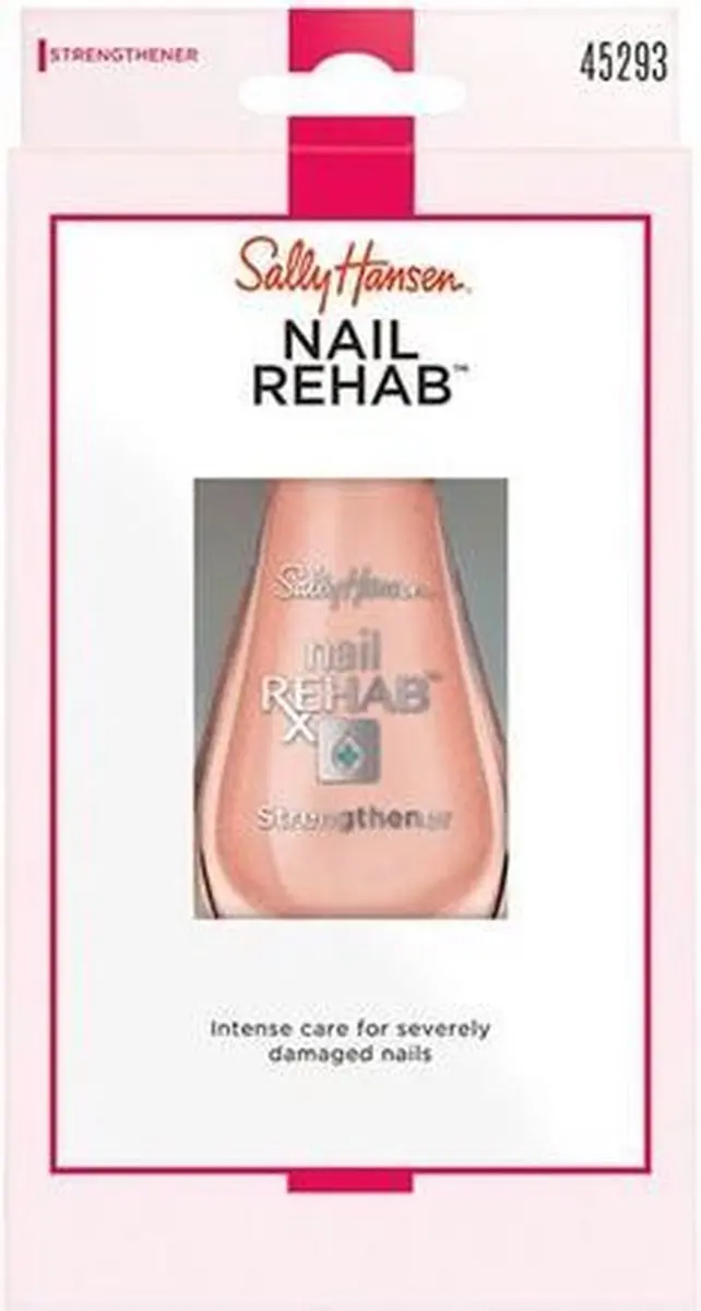 Sally Hansen Nail Rehab 45293 Strengthener - 10ml - Roze