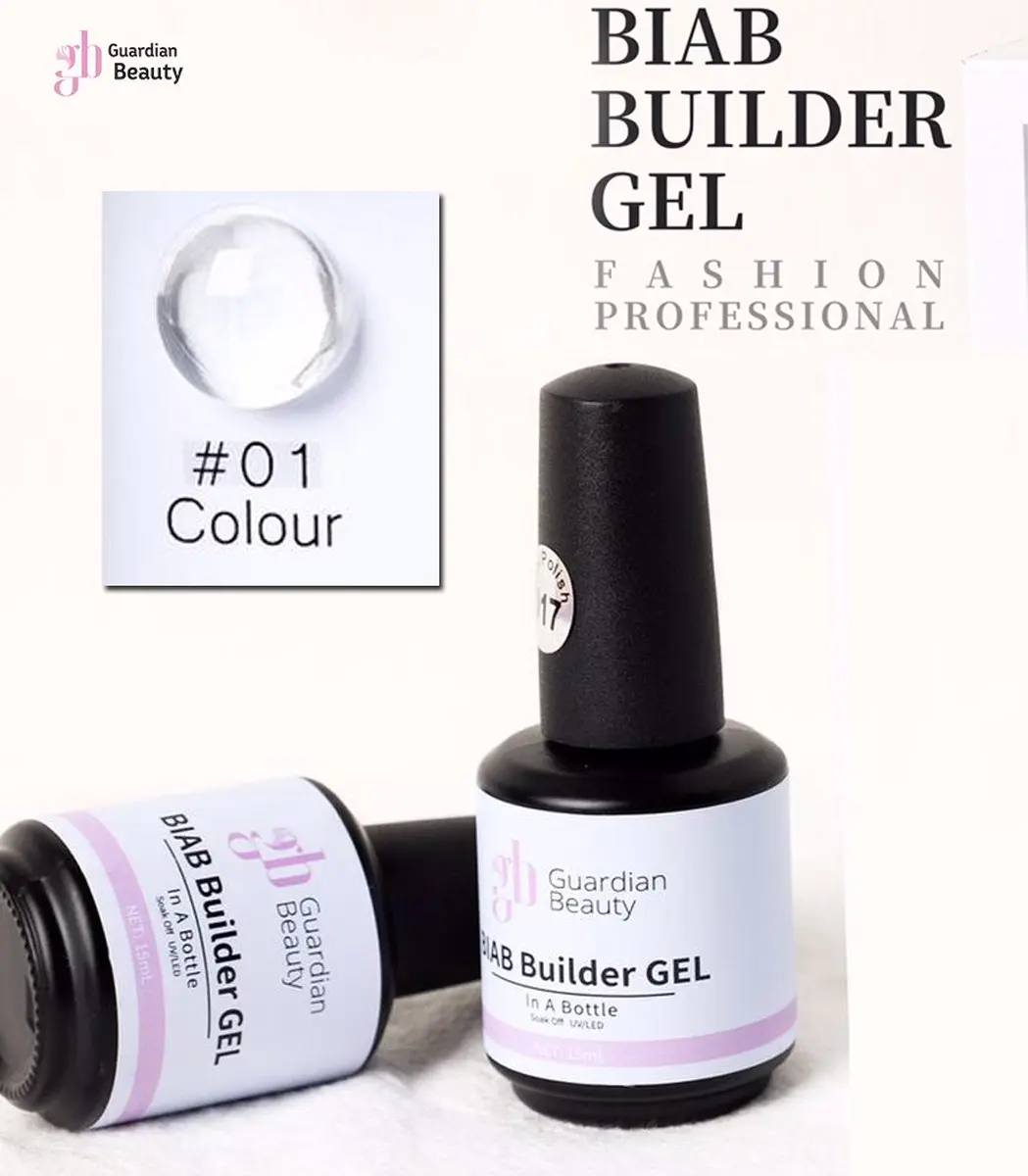 Guardian Beauty BIAB Builder Gel Set Aphrodite #1 - 15ml