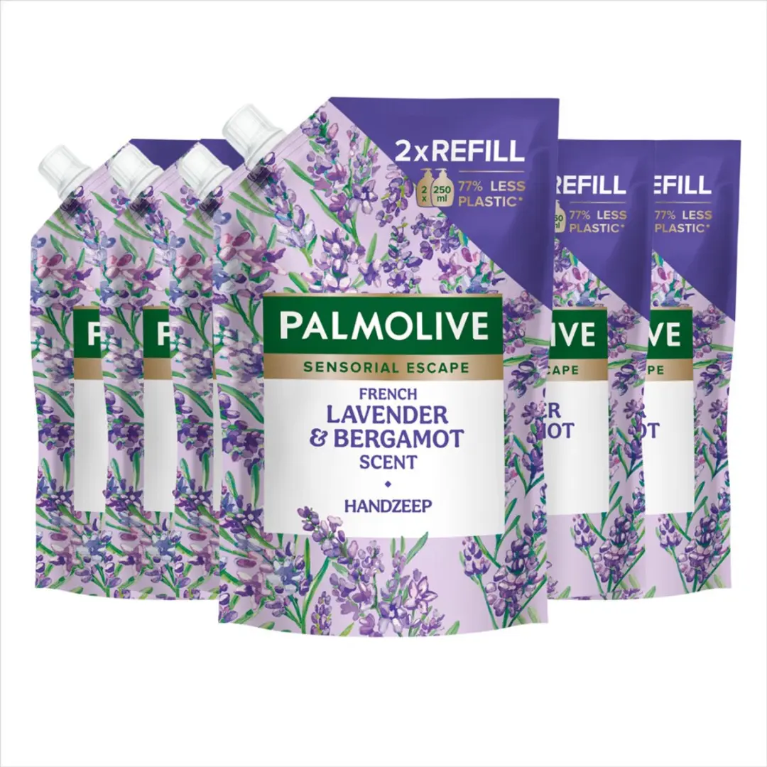 Palmolive Handzeep Navulling Sensorial Escape French Lavender & Bergamot - 2000ml